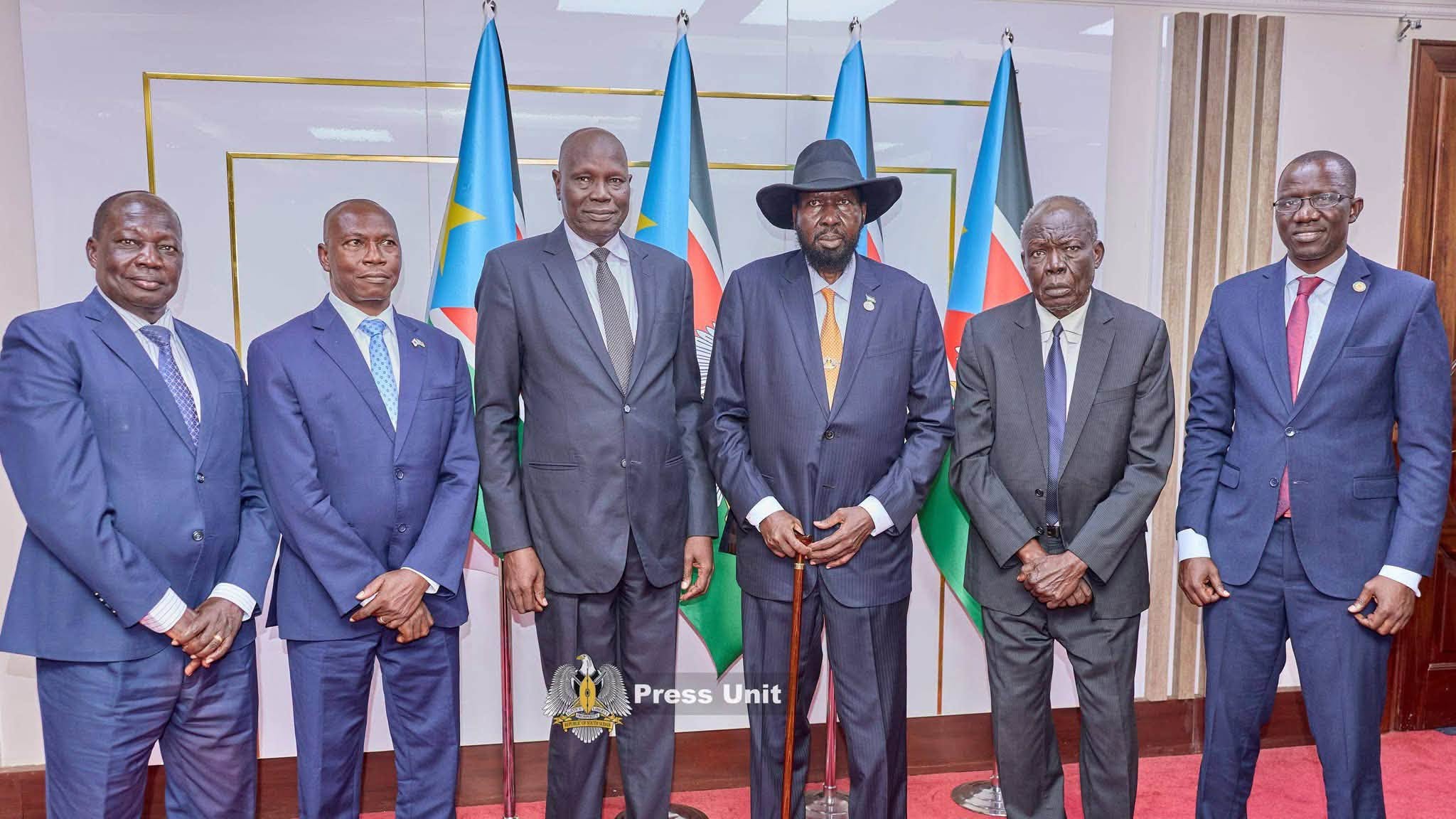 PRESIDENT SALVA KIIR SWEARS IN THE BOARD OF DIRECTORS FOR THE NBS